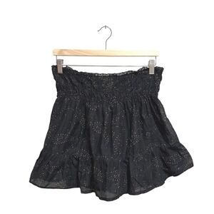 Y2K Xhilaration Mini Mesh Swim Coverup Skirt Small